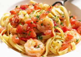 Prawn and Chilli Fettuccine